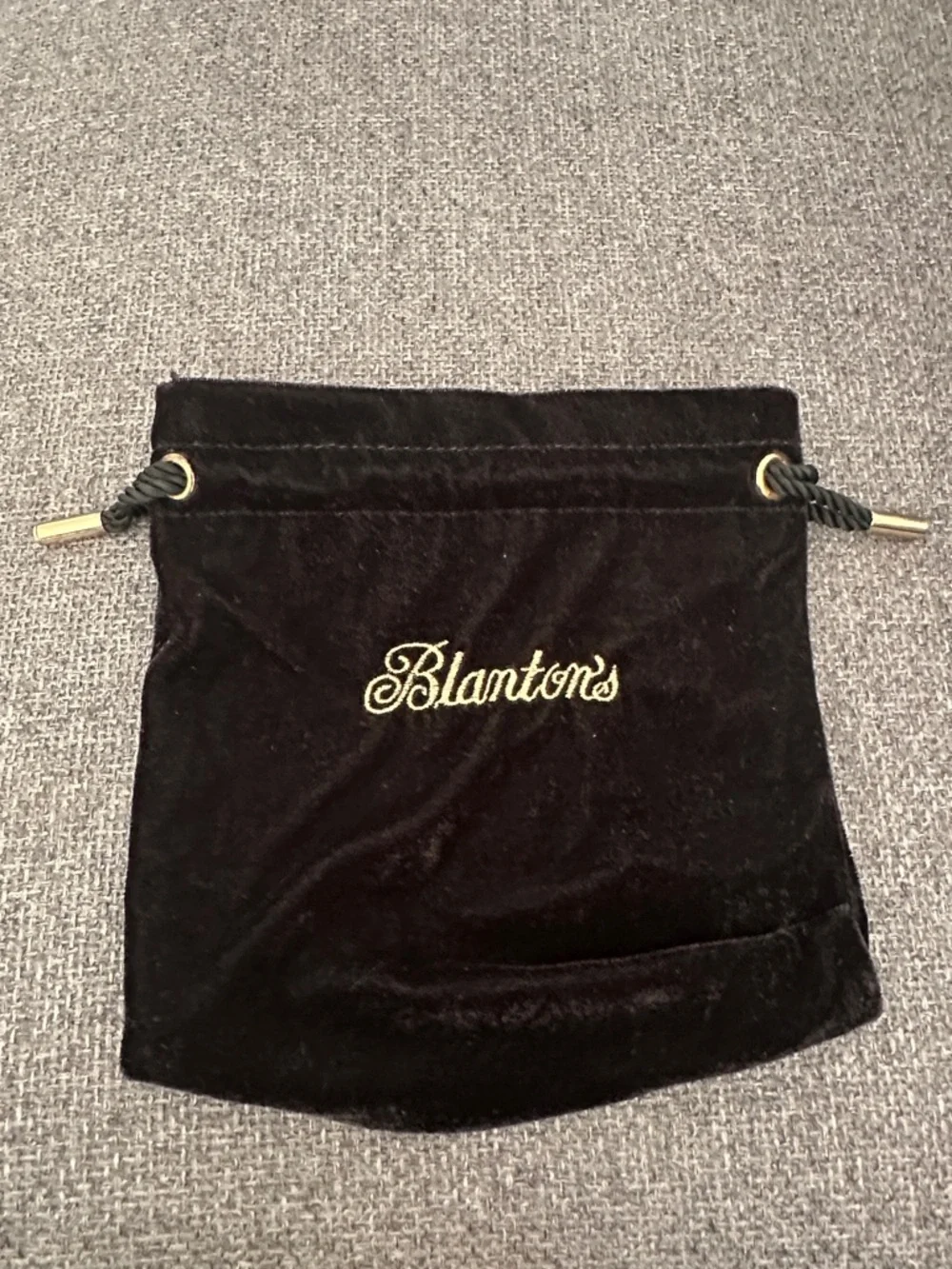 Black Velvet Drawstring Gift Pouch